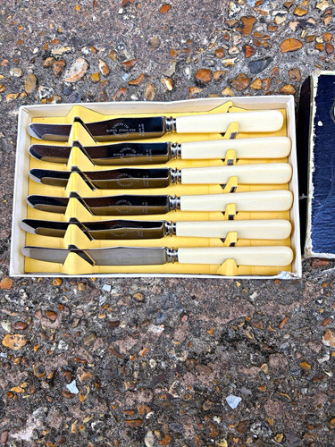 Vintage boxed set viners - of, 6