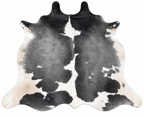 Natural cowhide rug - natural, genuine