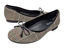 Earth Alina Multi-Color Beige Fabric Ballet Flats Women's Casual Shoes Size 5.5B