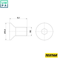 BOLT BRAKE DISC TPM0006 FOR
