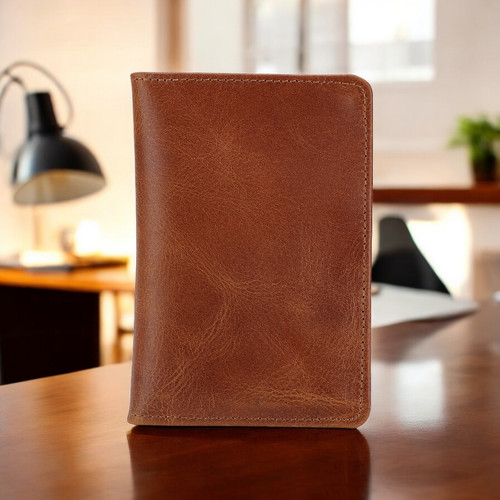 Genuine leather passport - leather, cover