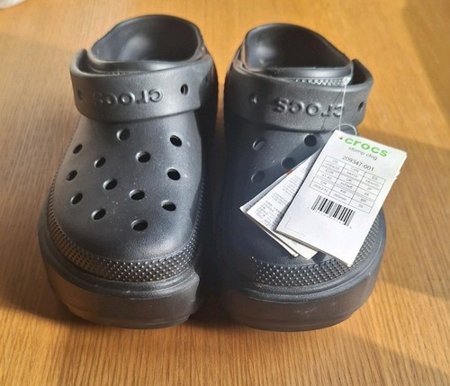 Brand new crocs stomp platform - new,