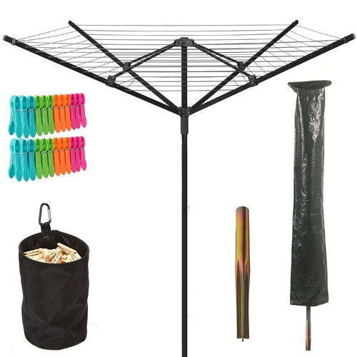 50m black garden - garden, arm
