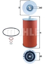 Oil Filter fits: MERCEDES-BENZ LP LPK 809,MERCEDES-BENZ LK/LN2 811 K/814 F/13