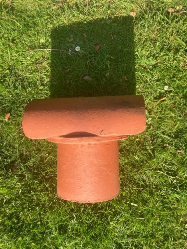 Chimney cowl pot bonnet - , clay