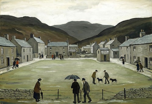 Reeth village north yorkshire - village,