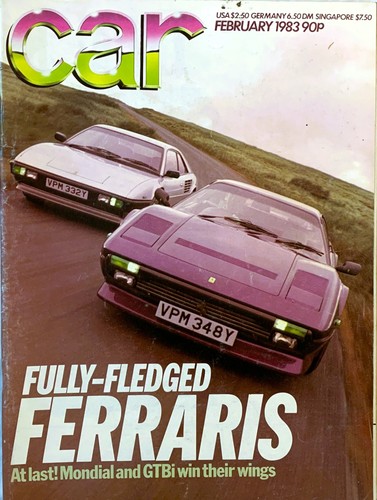 Car magazine feb 1983 - magazine,