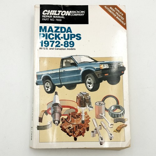 Chilton mazda pick ups 1972 - mazda, pick-ups