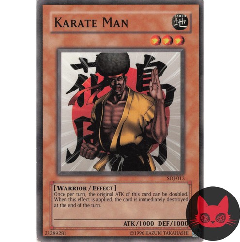 Yugioh karate man sdj 013 - yugioh, sdj-013