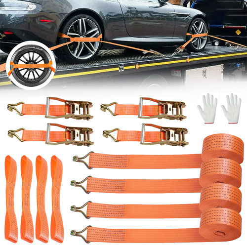 Wheel ratchet strap - 4x,