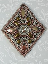 Beaded Brass Silver Copper