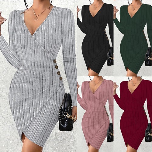 Women ribbed long - long, mini