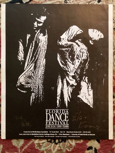 Autographed 1990 florida dance - autographed,