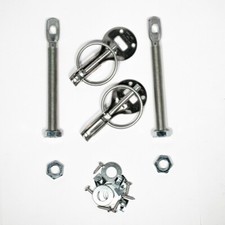 Stainless Steel Bonnet Pins Heavy Duty Rally Race Off Road 4x4 GRAYSTON GE52