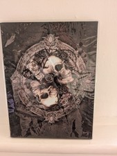 Canvas Print Skulls And Roses