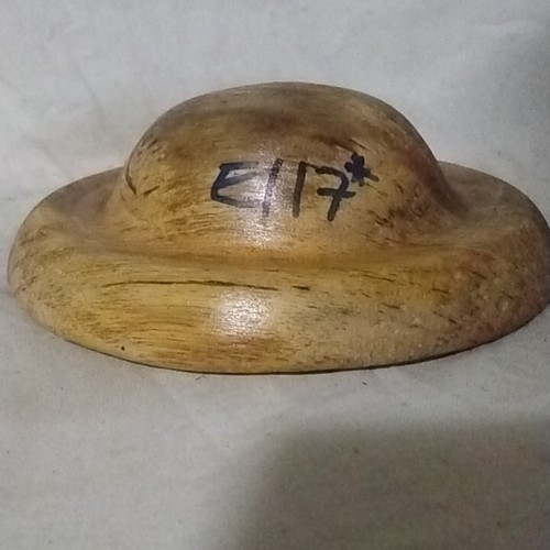 Wooden hat block - , millinery