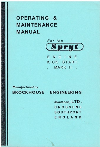Brockhouse 98cc spryt mk2 - 98cc,