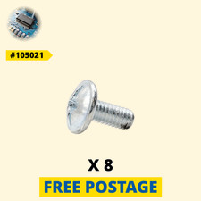 8 x 105021 IKEA Silver Drawer Screws for ALEX, TROTTEN [Slovakia]