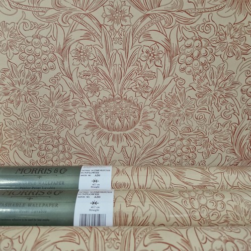 Morris co wallpaper rolls - x3,