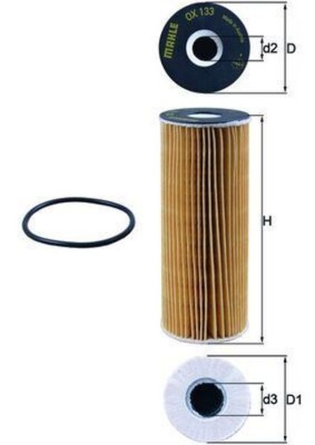 Mahle oil filter - , for