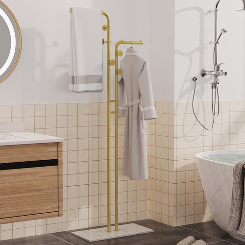 Metal coat rack freestanding - metal,
