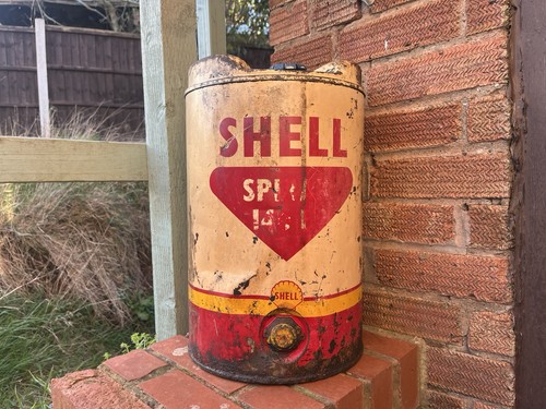 Vintage shell lubricants - vintage, 5