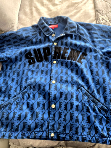 Genuine supreme jacket blue - genuine, jacket.