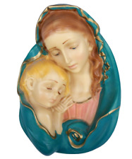 Hand Painted Madonna & Child