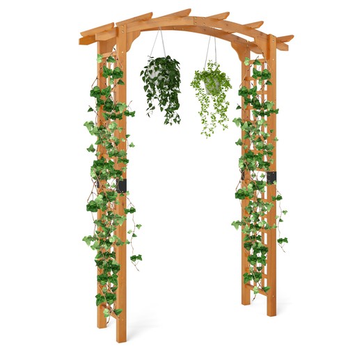 229 garden arch - garden, wooden