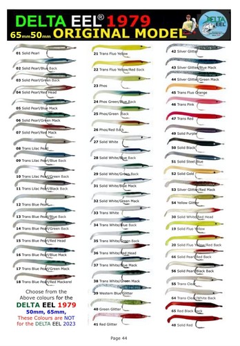 Sandeel lures mini - sandeel, delta