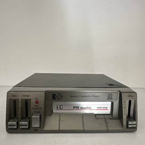 Vintage pye cassette player - pye,