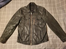 All Saints Mens Leather Jacket