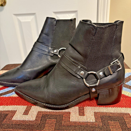 Tony bianco black - bianco, leather
