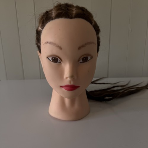Female hair mannequin head - female,