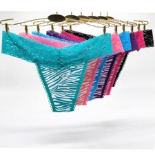 6 Pack Ladies Sexy Lace Trim