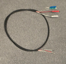 Tonearm wire loom SHIELDED, fits 1.2 ~1.3mm cartridge pins rewire cable 400mm