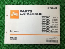 TW200 E Parts List, 1st