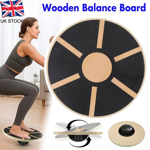 Wooden balance board - board,
