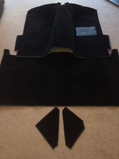 ESCORT MK2 AUTOMATIC CARPET SET BLACK  rs1800 mexico rs2000 sport RS2000