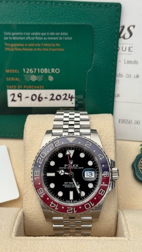 Rolex gmt master - gmt, 126710blro