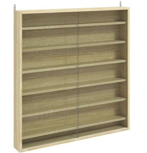 Six shelf display - six, with
