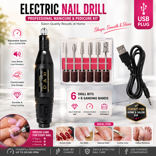 Electric nail drill machine - nail,