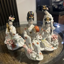 4 Chinese Women Antique