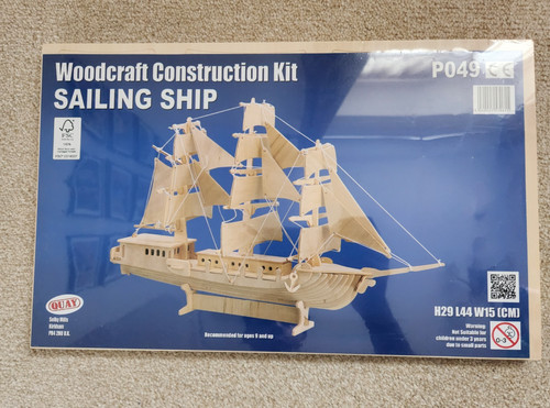 Unopened sailing ship - unopened,