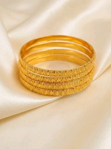 22k gold plated indian bangles - indian,
