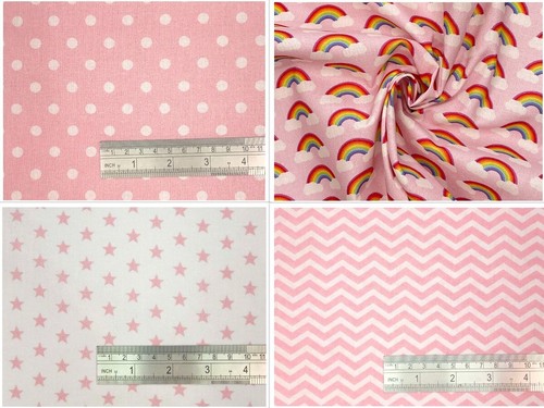 Perfectly pink cotton fabric - perfectly,
