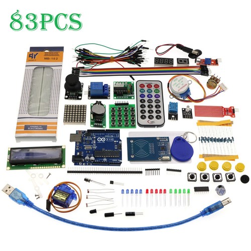 83pcs electronic starter kit - electronic,