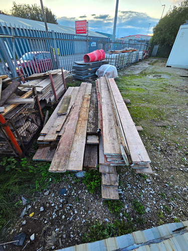 Used scaffold boards - boards, various