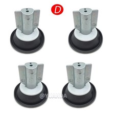 Carburetor bushings with diaphragm Kawasaki GPX600R ZX600 1988-1996 x4