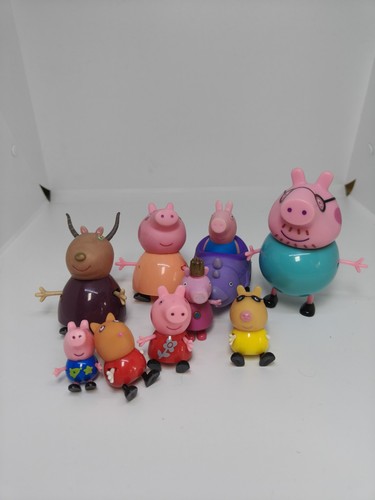 Peppa pig figures bundle - pig,